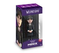 Miércoles Wednesday Addams Figura 11cm Texto Original En Serie Minix TV 113
