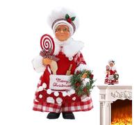 Figuritas de muchacho, muñeca de peluche con figura de invierno - Papá Tradicional Sorprende a tus amigos figurilla, figuritas de colección Festival para mesa, Davanzal