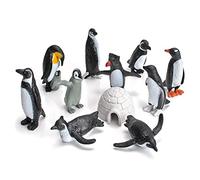 Figuritas de Pingüinos de PVC, Simulación de Animales en el Océano, Figuras en Miniatura de Juguete, 11 Uds., Adornos Cognitivos para Niños