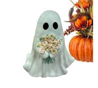 Figuritas Halloween Pequeño Fantasma Adorable y en Resina Porta Flores
