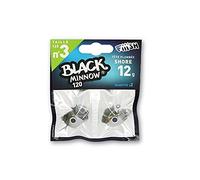 Fiiish Black Minnow 2 - Señuelo de Vinilo para Pesca (Need to be reviewed), Color Plateado, Talla UK: 12 g