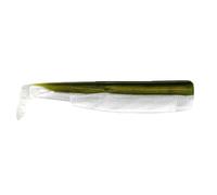Fiiish Black Minnow - Señuelo de Vinilo para Pesca, Color Blanco, Talla Size 140