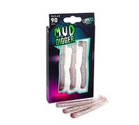 Fiiish Body Mud Digger No.2-9cm - Purple Glitter - UV - MD1144