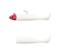 Fiiish Combo Medium Master Shad No.4-10cm - 15g - White Coco-Red Head - MS4520