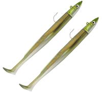 Fiiish Doble Combo Offshore Crazy Paddle Tail No.1-10cm - 10g - Kaki - CPT6028