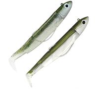 Fiiish Double Combo Off Shore Black Minnow No.2-9cm - 10g - Kaki - Ghost Minnow - BM3012