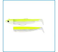 FIIISH Minnow 120mm Comborigged y listo 25G Fluo Amarillo Off Shore cabeza + cuerpo Amarillo Fluo fluo amarillo