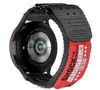 FIILIIX Compatible con Samsung Galaxy 45/44/40mm Watch6/5/5 Pro/4/, 46/42mm Watch 4 Classic/45mm Watch 3, correa deportiva de nailon resistente con diseño de bucle tejido