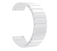 FiiMoo 22MM Correas Compatibles con Garmin Venu 3/Venu 2/Garmin Forerunner 265/Forerunner 965, Silicona Ajustable Fuerte Cierre Magnético Pulsera, Correa Repuesto para Garmin Vivoactive 4-Blanco