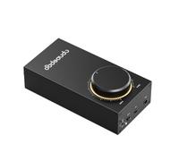 FiiO JadeAudio GIGAS 1 Amplificador de auriculares de escritorio de alta potencia, amplificador discreto clase AB, hasta 4600 mW + 4600 mW de salida equilibrada, salidas de 4,4 mm y 3,5 mm (negro)