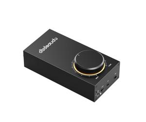 FiiO JadeAudio GIGAS 1 Amplificador de auriculares de escritorio de alta potencia, amplificador discreto clase AB, hasta 4600 mW + 4600 mW de salida equilibrada, salidas de 4,4 mm y 3,5 mm (negro)