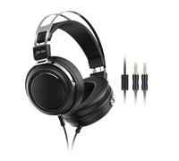 FiiO JadeAudio JT1 - Auriculares Profesionales de Estudio para grabación de Videojuegos con micrófono, diafragmas de 50 mm, Auriculares de Estudio de música de Alta resolución