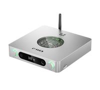 FIIO K13 Compact Desktop R2R Arquitectura DAC y Amplificador de Auriculares (Plata)