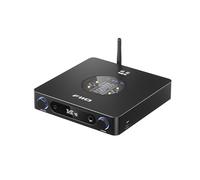 FiiO K13 R2R DAC de escritorio y amplificador de auriculares, DAC R2R de alta fidelidad de 24 bits, potente salida de 2400 mW, transmisión Bluetooth LDAC, fuente de alimentación dual, PEQ de 10 bandas