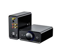 FiiO K5 Pro ESS Amplificador de auriculares, DAC 768K/32Bit y DSD512 nativo, 6.35mm salida de auriculares/salida de línea RCA/coaxial/entradas ópticas