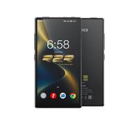 FiiO M33 R2R Reproductor de música HiFi portátil, Snapdragon 680, 8 GB de RAM + 128 GB de almacenamiento, True R2R DAC, audio USB XMOS XU316, salida equilibrada de 1100 mW, ecualizador automático