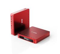 FiiO Reproductor de CD portátil DM13 con Bluetooth (Rojo)