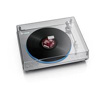 FiiO TT13 - Tocadiscos estéreo de vinilo totalmente automático (analógico), potente preamplificador Phono, cubierta antipolvo, bandeja de aluminio fundido a presión (TT13 Silver Bluetooth)