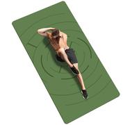 Fiita Colchoneta de yoga 200 x 100 cm de largo y ancho y 6 mm de espesor colchoneta deportiva TPE almohadilla de fitness antideslizante Pilates entrenamiento de fitness resistentes al desgaste