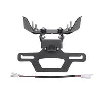 Fijación De Matrícula Trasera Para NINJA Para EX250R 2008 2009 2010 2011 2012 Soporte De Marco Para Placa De Matrícula Trasera Ajustable Y Plegable Para Motocicleta