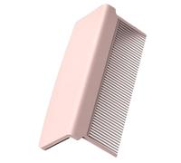 Fijación de peine de hierro plano - Guía de cabello más suave, clip anticálculo | Herramienta alisadora de 42x para el estilo elegante curl Control del secador de pelo Brusque Cepillo de peluquería