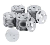 Fijación, fijación para arandela de acero galvanizado en carbono pulgadas 1-1/4, paneles de espuma de instalación para arandelas, placa de aislamiento, piezas de espuma 150