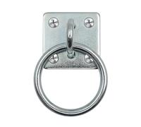 Fijación para arneses de caballo de amarre cuadrado para pared