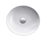 Fijación para fregadero Duravit Cape Cod, 400x360 mm, sin banco con agujero para grifo, sin rebosadero, 2328400000, Color: Color interior blanco, color exterior blanco