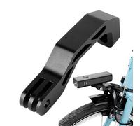 Fijación Para Luz De Bicicleta Delantera,Tenedor Soporte Abrazadera A Prueba De Golpes Plegable,Fijación para Bicicleta Luz Delantera | Para Niños Ciclismo Noche Adultos Hombres Niños