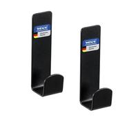 Fijación sin taladro: Incluye fijación Turbo-Loc con almohadilla adhesiva para instalación en pared rápida y fuerte sujeción sin herramientas en todas las superficies lisas (excepto plástico)