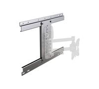 Fijación TV - MELICONI - Kit de fijación universal - Orientable - Negro - Paredes de yeso