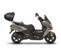 SHAD TOP MASTER PEUGEOT CITY STAR 125i/200i Conexión en mayúsculas, negro