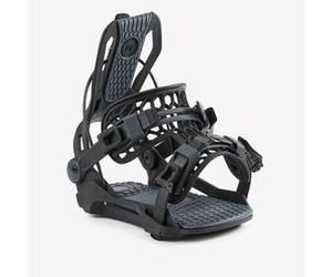 Fijaciones snowboard rápidas unisex allmountain Nidecker Flow Fenix negro M
