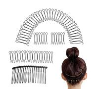 Fijador de acabado para el cabello, horquillas para peinado, clips flexibles invisibles para el acabado del cabello, para mujeres, hogar, uso diario, , bailes, bodas, vacaciones, viajes, playa
