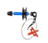 Fijador de Cadena de Bicicleta Rodillo Guía Magnético | Acero Inoxidable, y Aleación de Aluminio Plástico, para Viaje en Bici y Transporte Trasero