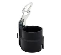 Fijador de conector de remolque - Soporte de enchufe de remolque para vehículos de 7 pines y 13 pines | Soporte de metal, adaptador de remolque | Accesorio de montaje protector para conexión segura de