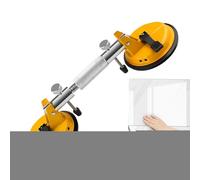 Fijador de costuras de granito, herramienta de mármol con ventosa al vacío, ayuda sin costuras, nivelador de losas de piedra ligero, perfecto para placas, azulejos, conexión de juntas de vidrio