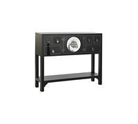 Fíjalo Consola abeto mdf 95x26x79 oriental negro.
