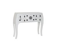 Fíjalo Consola abeto mdf 98 x 26 x 80 oriental blanco.