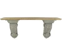 Fijalo Consola de madera de abeto en natural 180x35x78cm