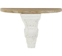 Fijalo Consola de madera de abeto y magnesia en natural 100x50,5x74cm