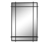 Fíjalo Espejo hierro cristal 65 x 6 x 95 negro.