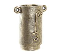 Fíjalo Jarrón magnesia 29x19,5x36 cara dorado.