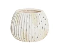 Fíjalo Jarron magnesia 36x36x26. Blanco