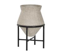 Fíjalo Jarrón magnesia metal 40x40x62.