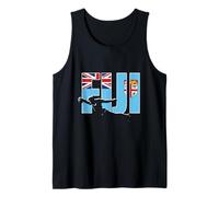Fiji Rugby 2019 Kit de aficionados para partidarios de la Unión Fijiana Camiseta sin Mangas