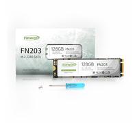 Fikwot FN203 128GB M.2 SATA SSD - Caché SLC, 3D NAND TLC, SATA III 6Gb/s, M.2 2280 NGFF, Unidad de Estado Sólido Interna, hasta 550MB/s, Compatible con Ultrabooks, Tabletas y Mini PC
