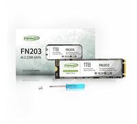 Fikwot FN203 1TB M.2 SATA SSD - SLC Cache 3D NAND TLC SATA III 6Gb/s M.2 2280 NGFF Unidad Interna de Estado sólido, hasta 550MB/s, Compatible con Ultrabooks, Tabletas y Mini PCs