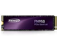 Fikwot FN950 4TB M.2 PCIe Gen4 Unidad Interna de Estado sólido con Adhesivo de refrigeración de grafeno - hasta 5000MB/s, Caché Dynamic SLC, Compatible con computadoras portátiles y PC de Escritorio