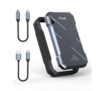 Fikwot FP90 External SSD 1TB - Disco Duro Portátil de hasta 2050MB/s, USB 3.2 Gen2x2, A Prueba de Golpes (IP68), Compatible con Smart TV, Cámaras, iPhone 15, Mac y más